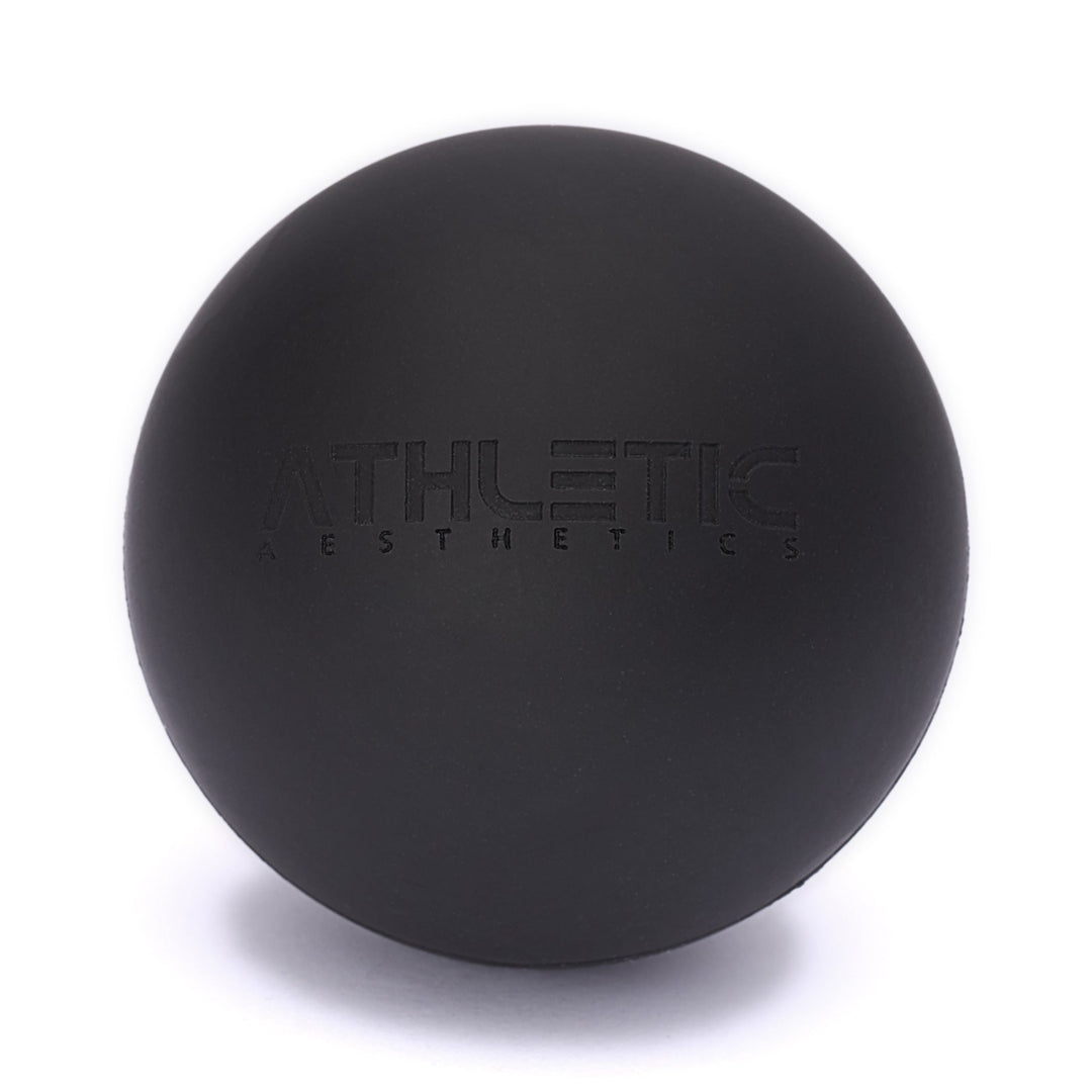 Massageball/Lacrosse Ball (Schwarz) - Athletic Aesthetics