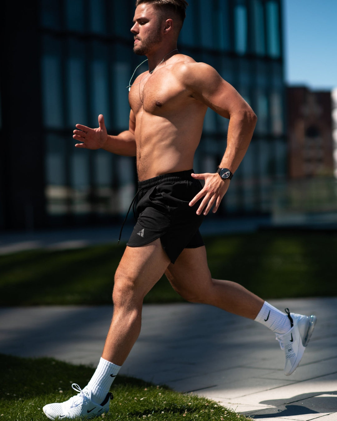 Performance Shorts 2.0 (Black) - Athletic Aesthetics