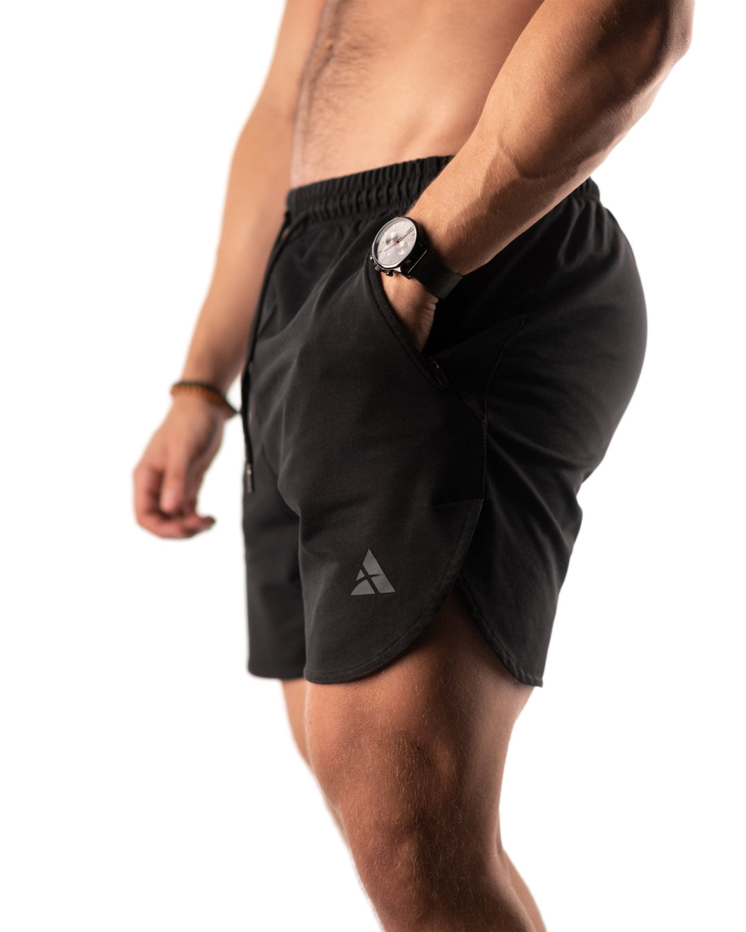 Performance Shorts 2.0 (Black) - Athletic Aesthetics