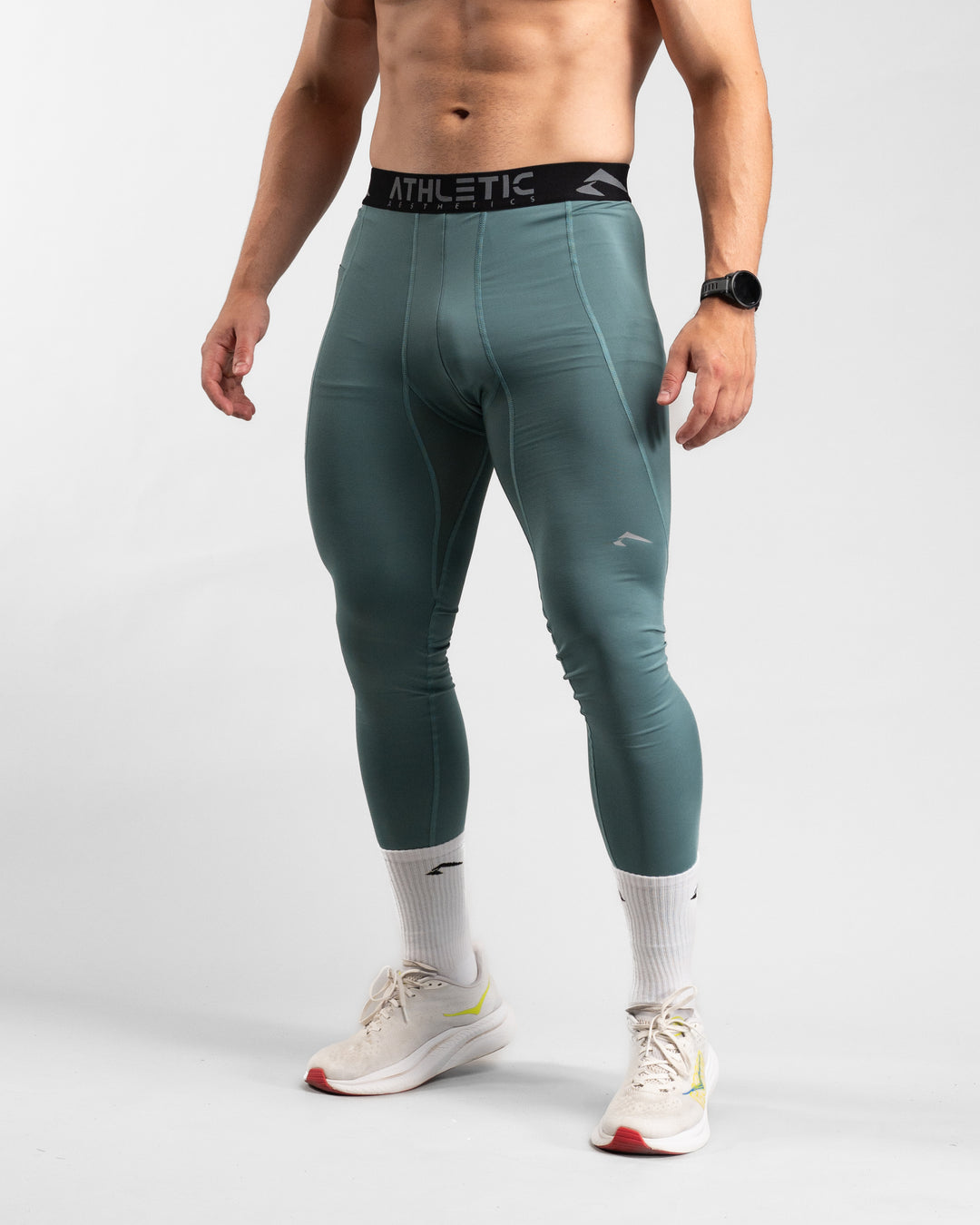 Core Compression Leggings (Arctic Mint)