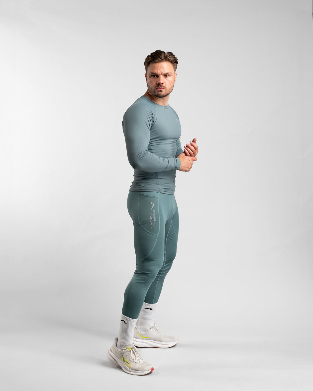 Core Compression Leggings (Arctic Mint)