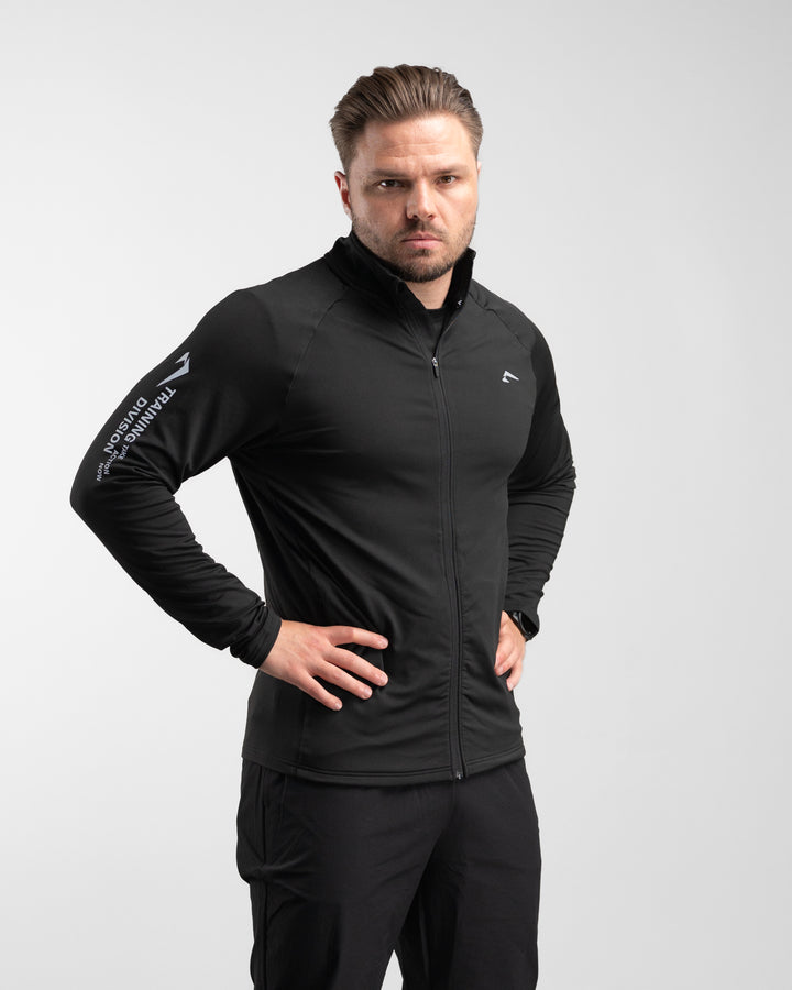 Core Performance Full Zip (Black/Grey)