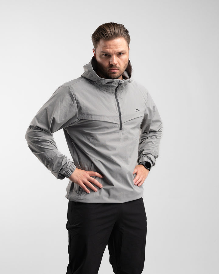 Elite Windbreaker Half Zip (Tactical Grey)