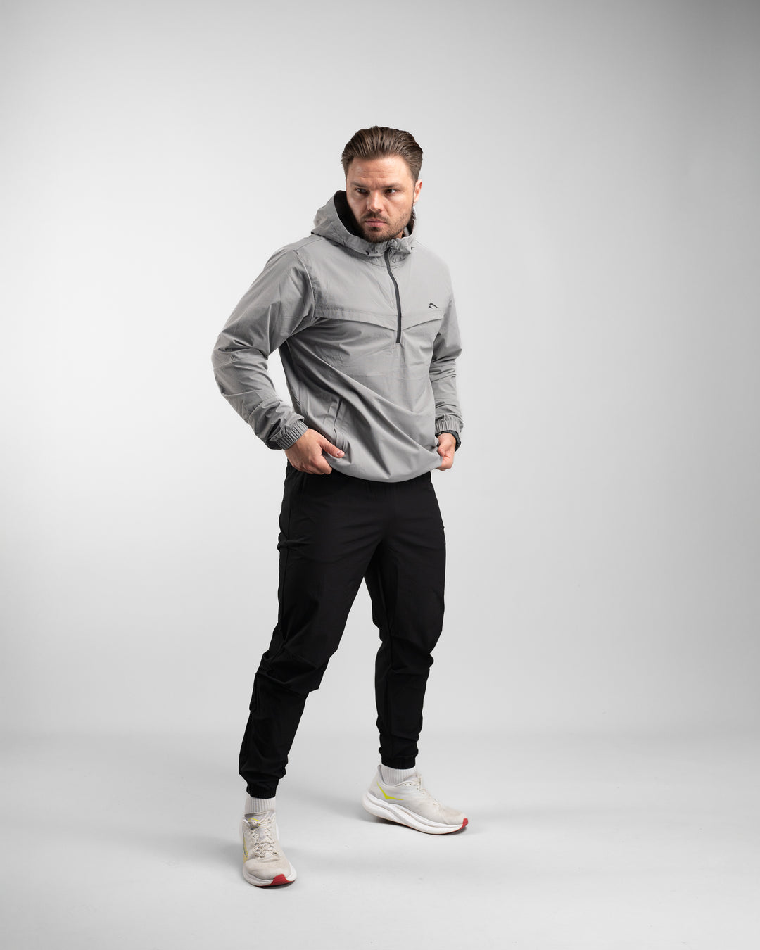 Elite Windbreaker Half Zip (Tactical Grey)