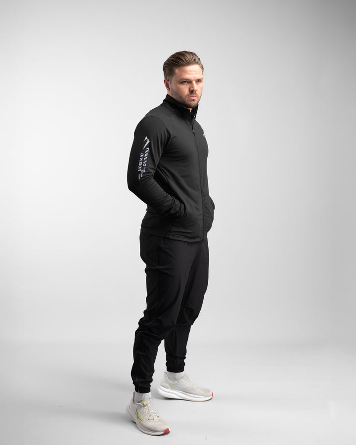 Core Performance Full Zip (Black/Grey)