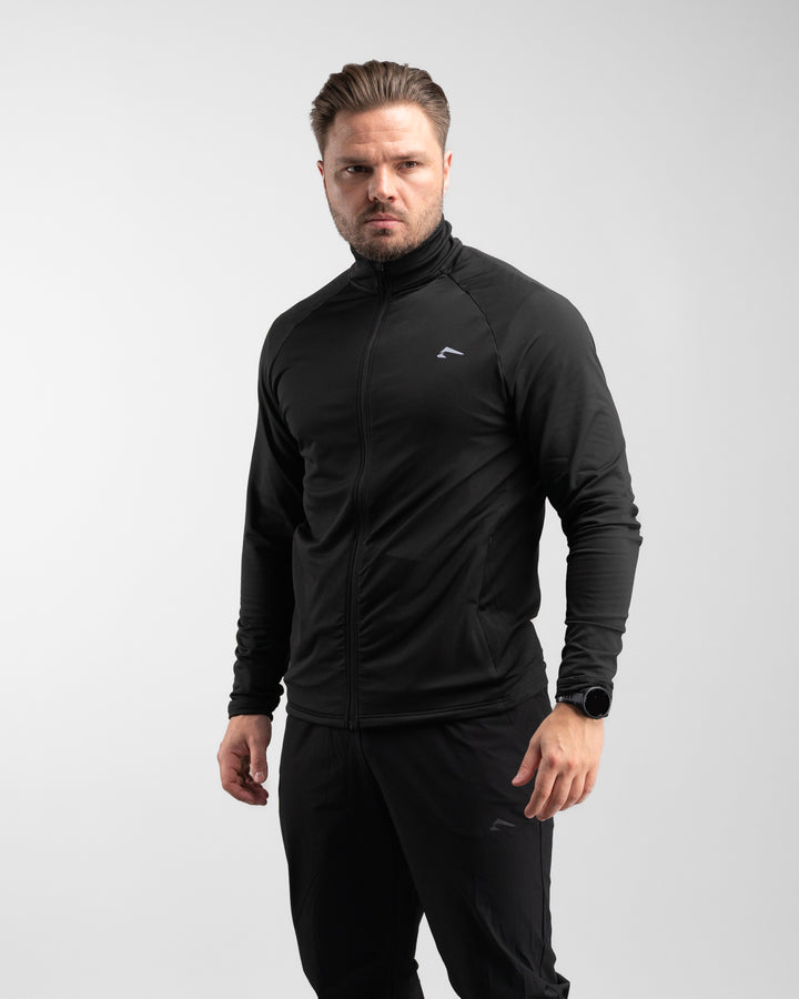Core Performance Full Zip (Black/Grey)