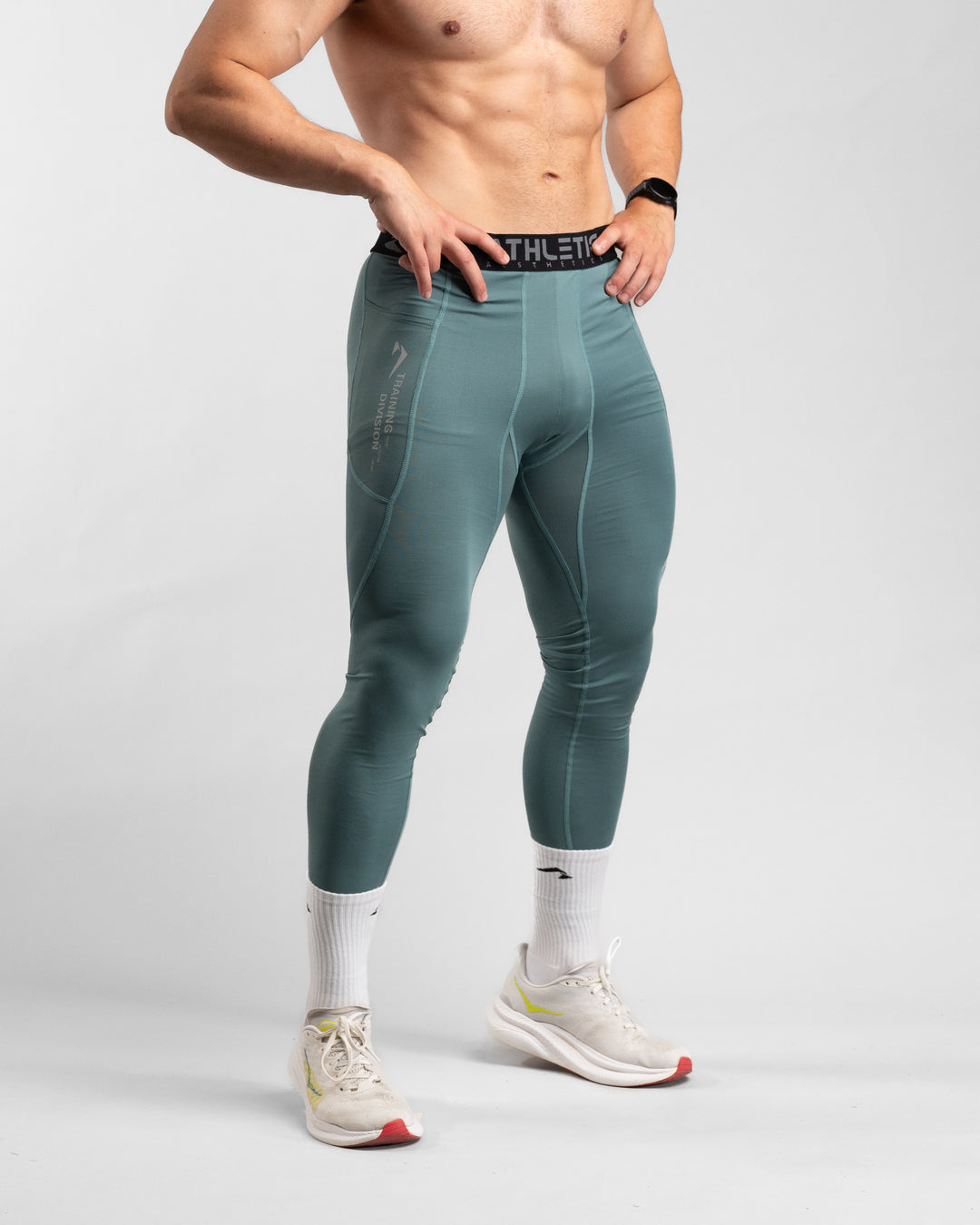 Core Compression Leggings (Arctic Mint)