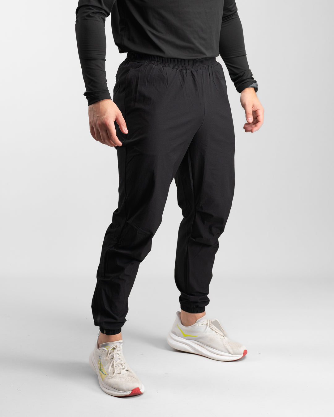 Elite Windbreaker Jogger (Black)