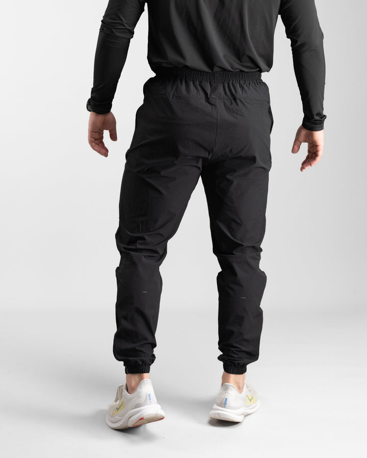 Elite Windbreaker Jogger (Black)