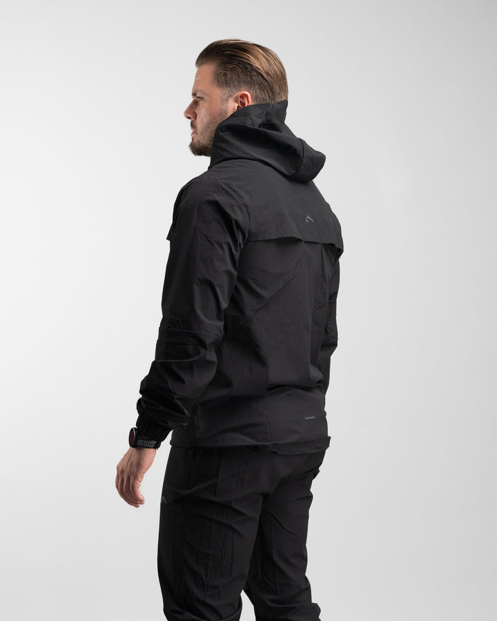 Elite Windbreaker Full Zip (Black)