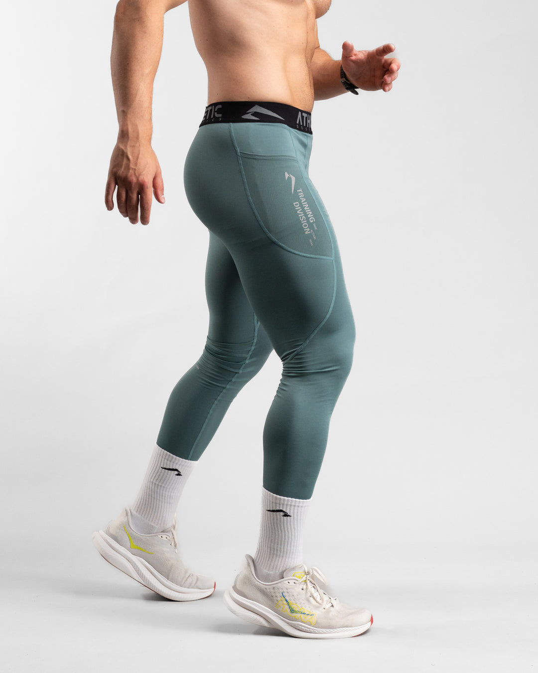Core Compression Leggings (Arctic Mint)