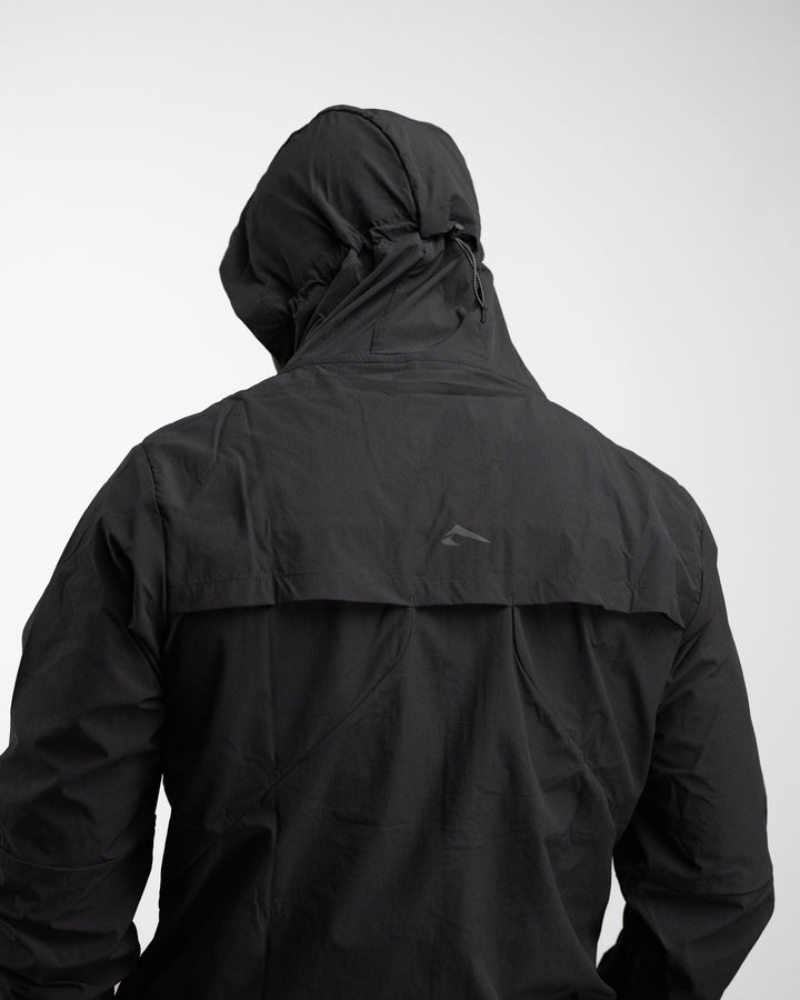 Elite Windbreaker Full Zip (Black)