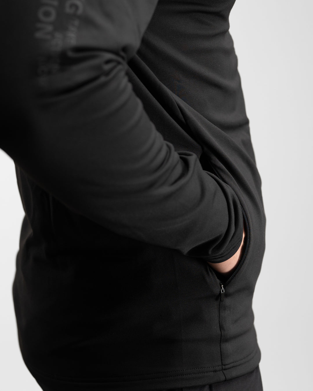 Core Performance Quarter Zip (Black/Black)
