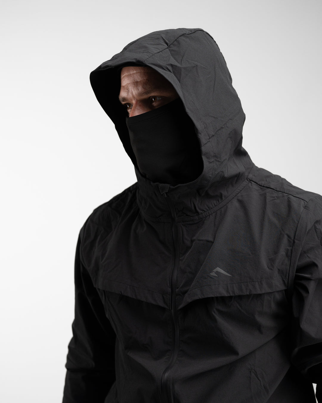Elite Windbreaker Full Zip (Black)