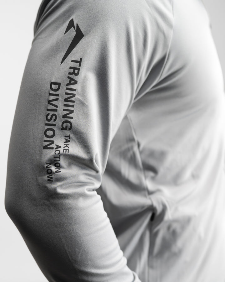 Core Performance Full Zip (Light Grey)