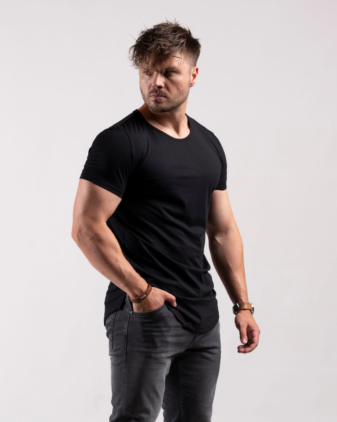 Classic Longline Shirt (Shadow)