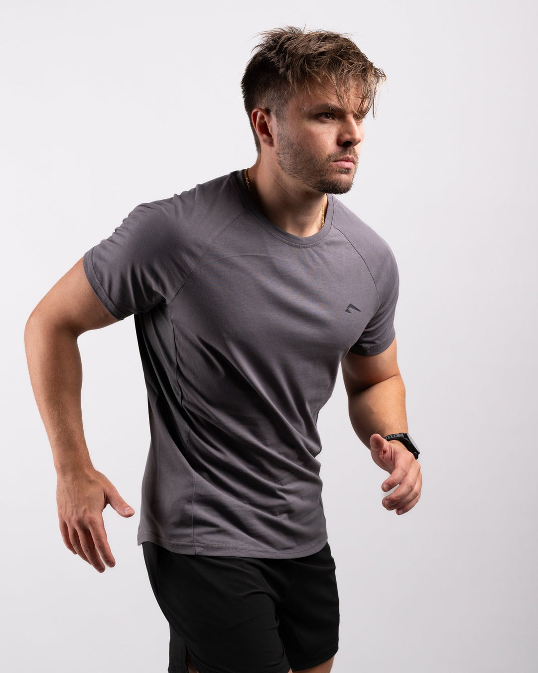 Active Shirt (Grey) - Athletic Aesthetics