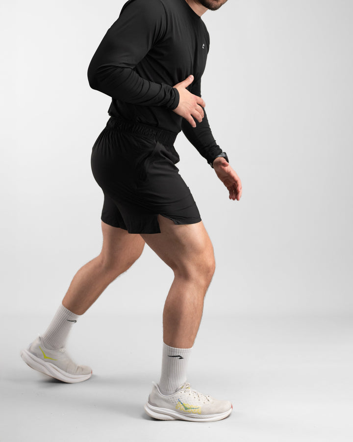 Active Shorts (Black) - Athletic Aesthetics