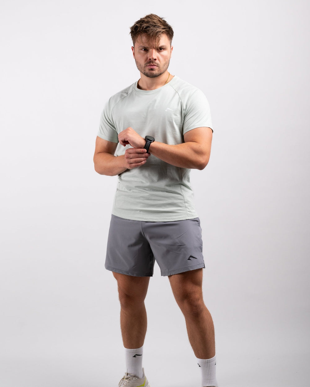 Active Shorts (Grey) - Athletic Aesthetics