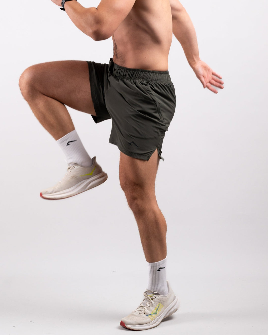 Active Shorts (Olive) - Athletic Aesthetics