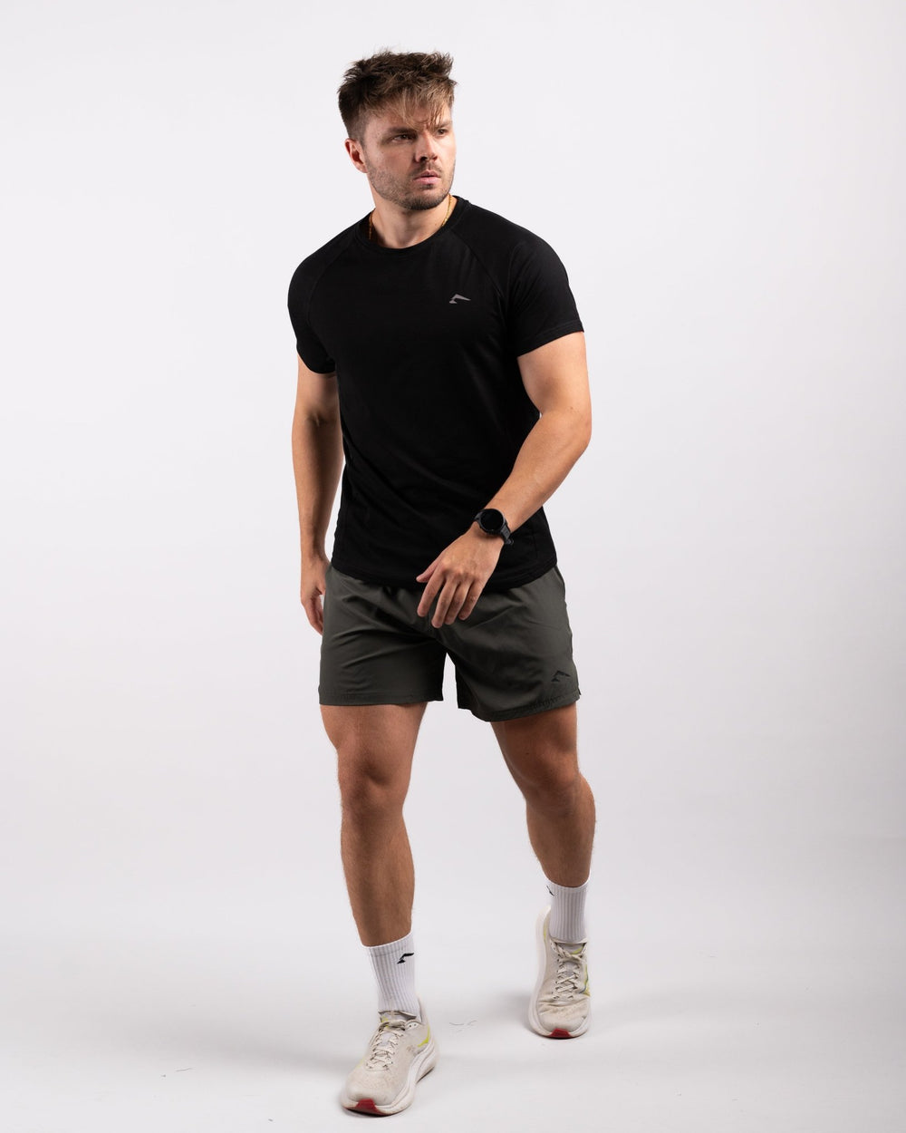 Active Shorts (Olive) - Athletic Aesthetics