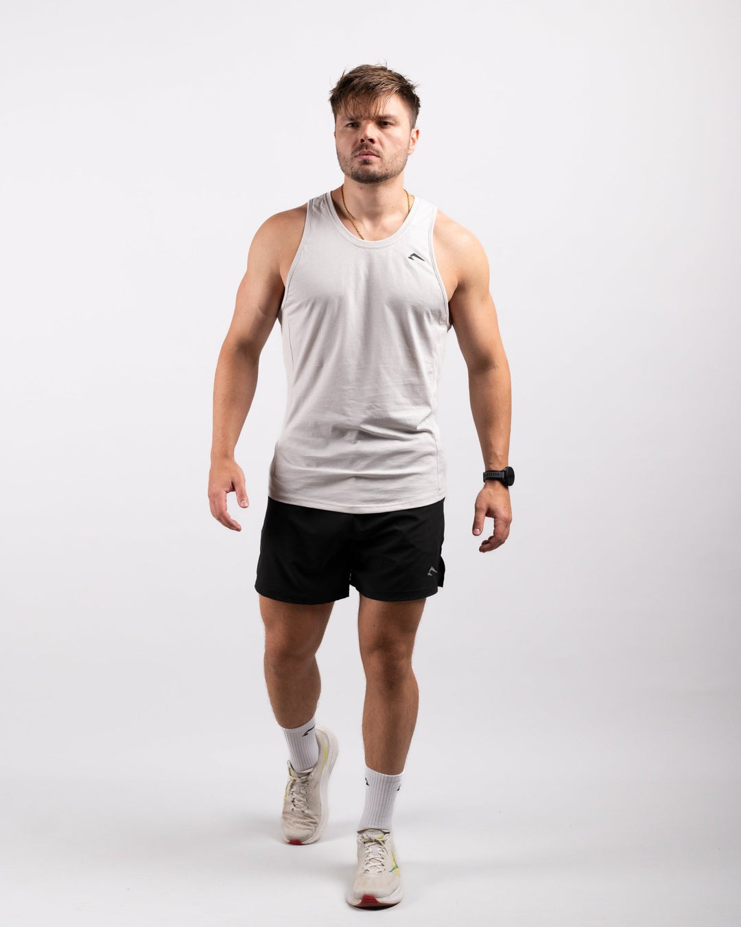 Active Tank (Beige) - Athletic Aesthetics