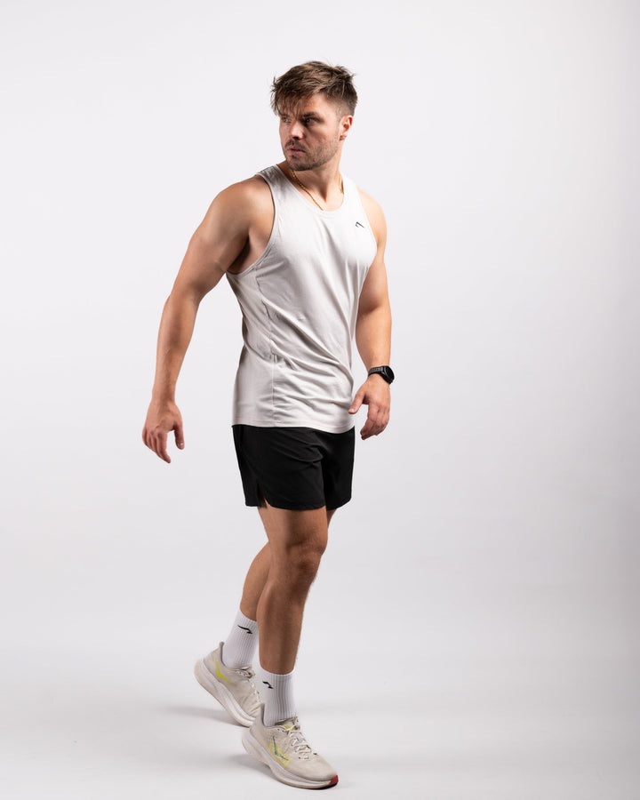 Active Tank (Beige) - Athletic Aesthetics