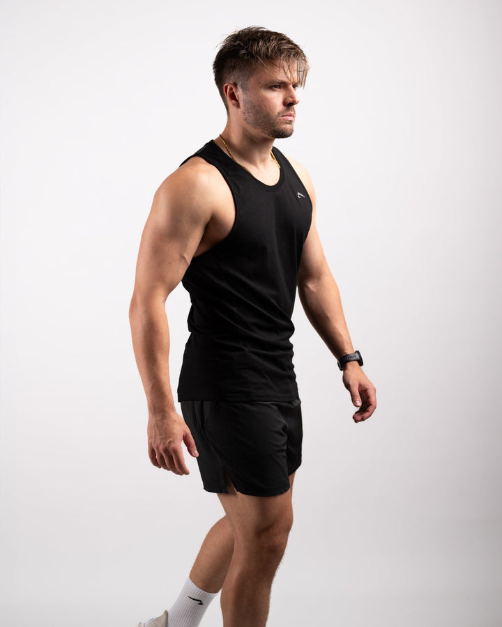 Active Tank (Black) - Athletic Aesthetics