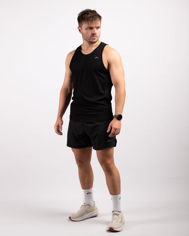 Active Tank (Black) - Athletic Aesthetics