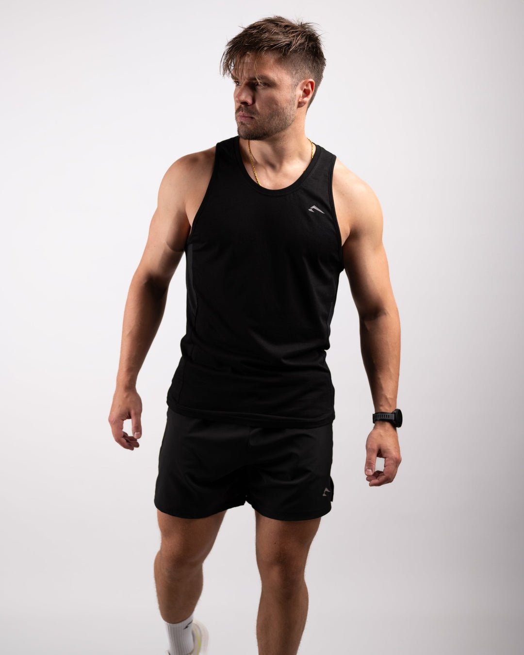 Active Tank (Black) - Athletic Aesthetics