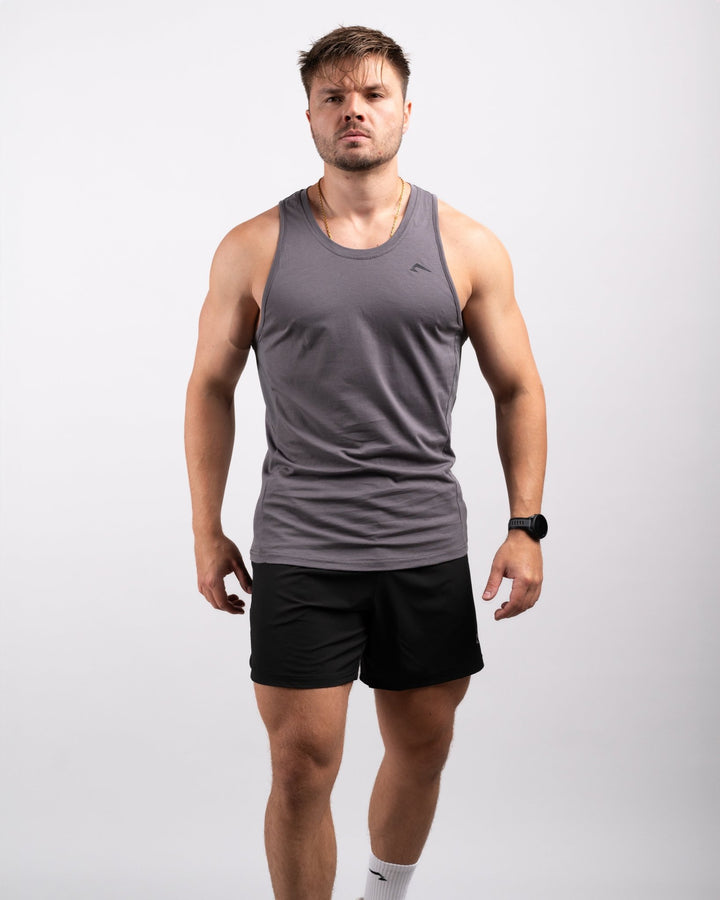 Active Tank (Grey) - Athletic Aesthetics