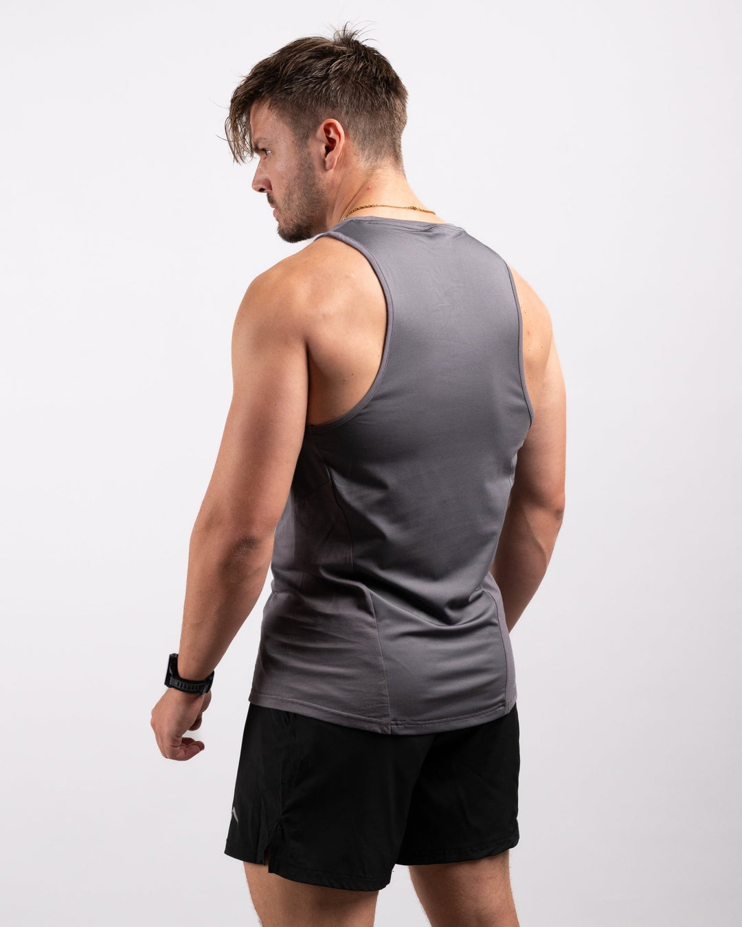 Active Tank (Grey) - Athletic Aesthetics