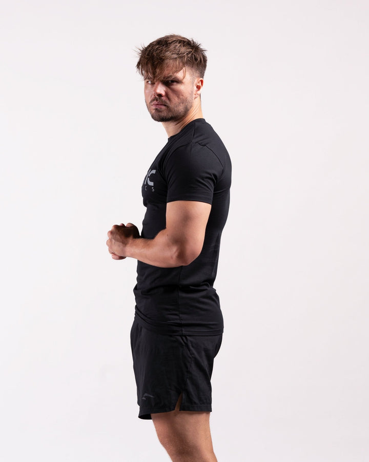 Classic Slim Fit Shirt (Black/Grey) - Athletic Aesthetics