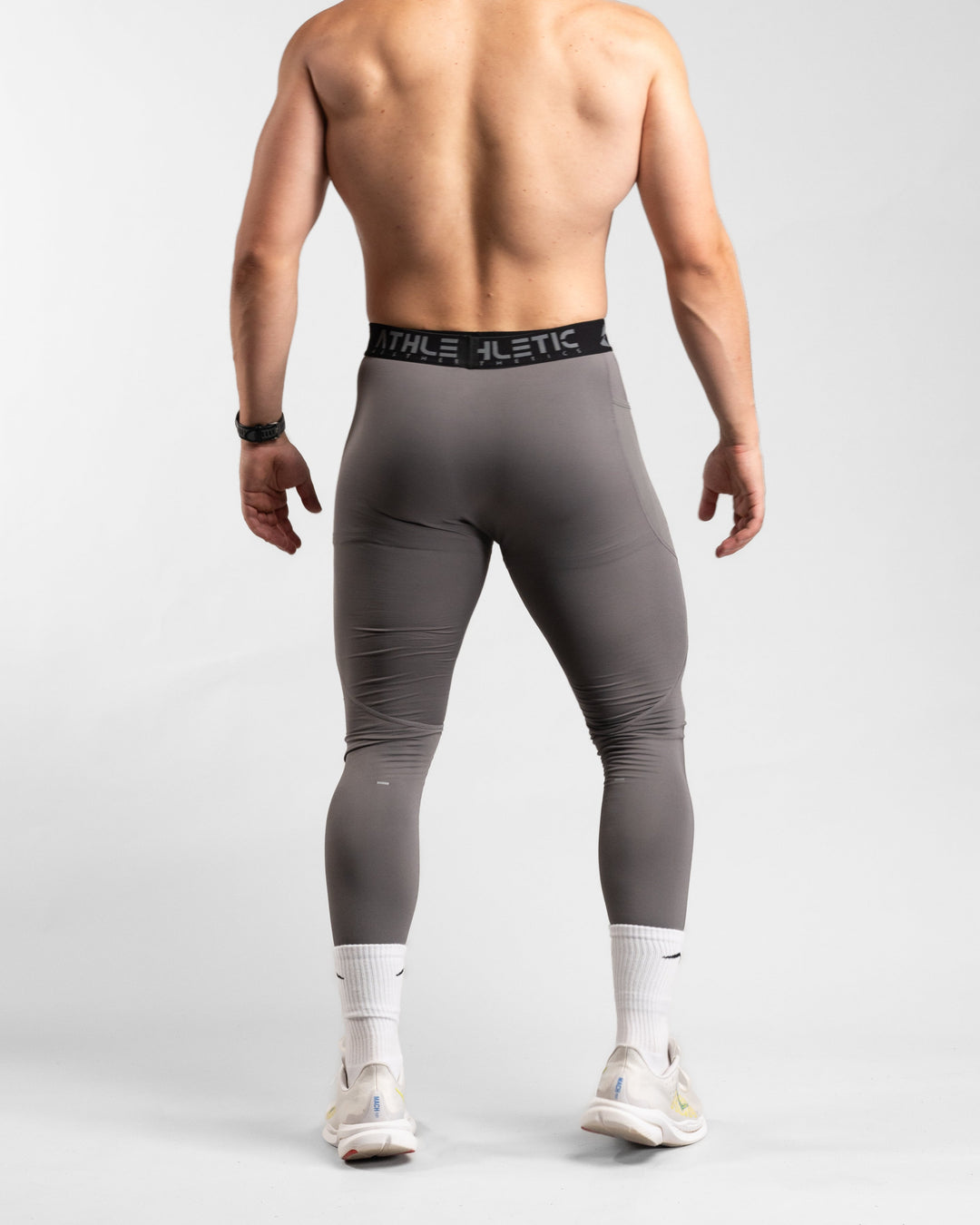 Core Compression Leggings (Clay) - Athletic Aesthetics