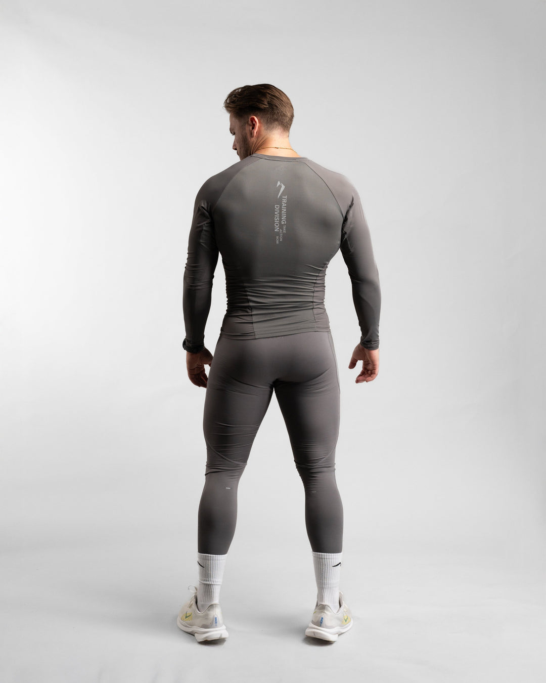 Core Compression Leggings (Clay) - Athletic Aesthetics