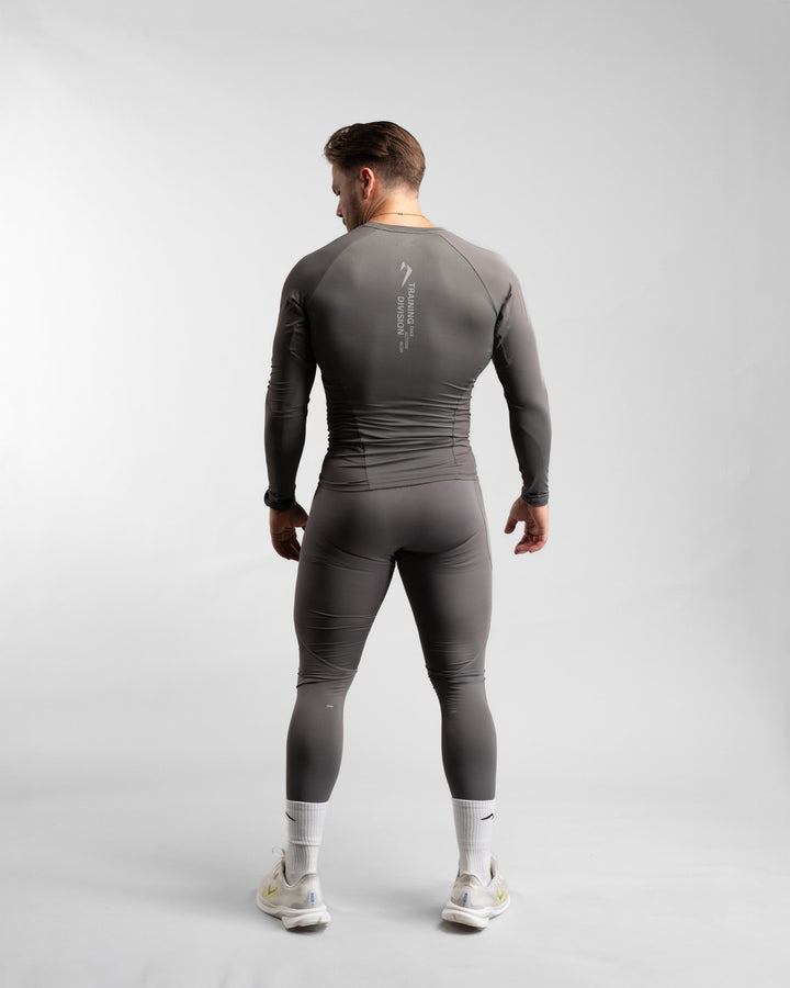 Core Compression Leggings (Clay) - Athletic Aesthetics