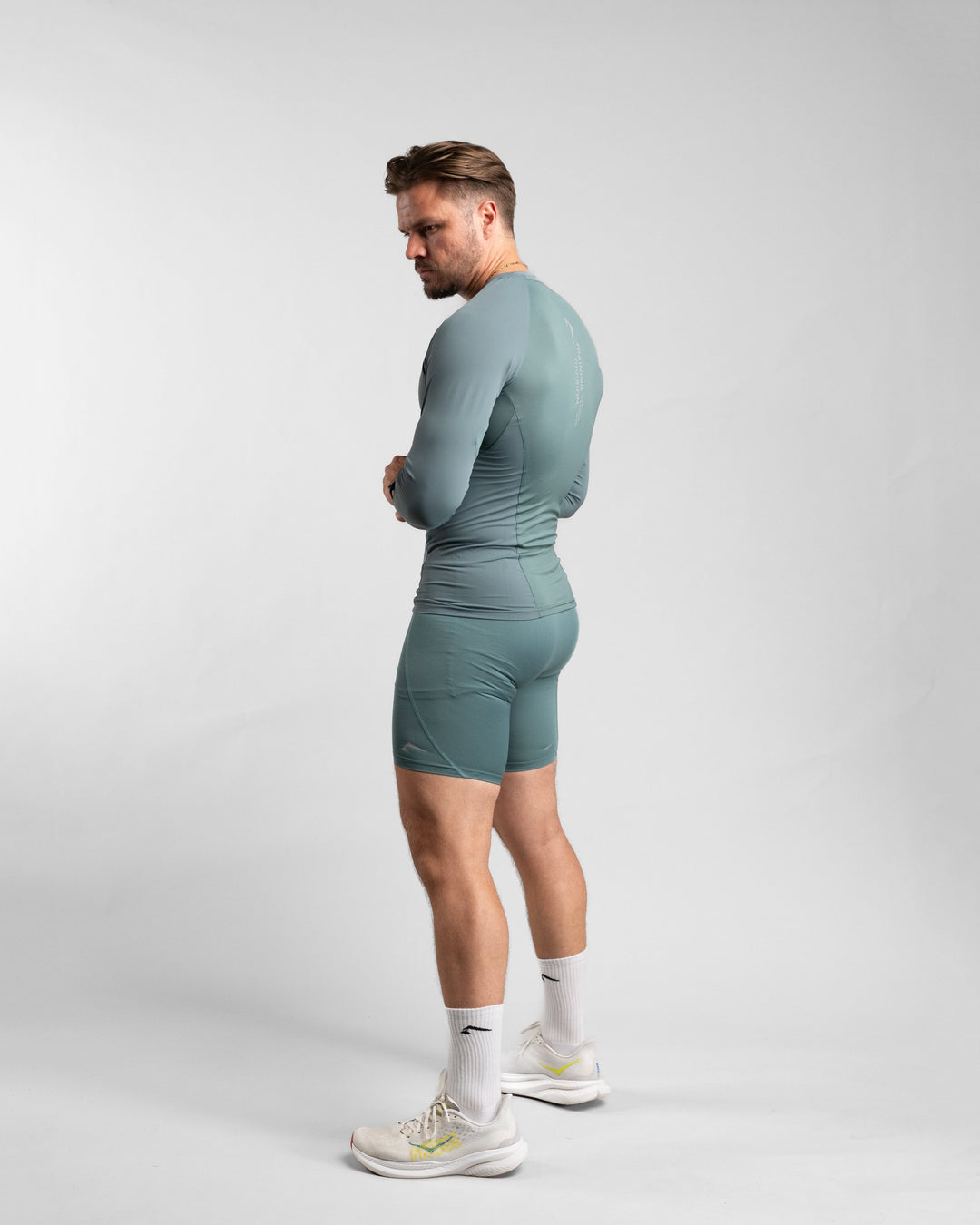 Core Compression Longsleeve (Arctic Mint) - Athletic Aesthetics