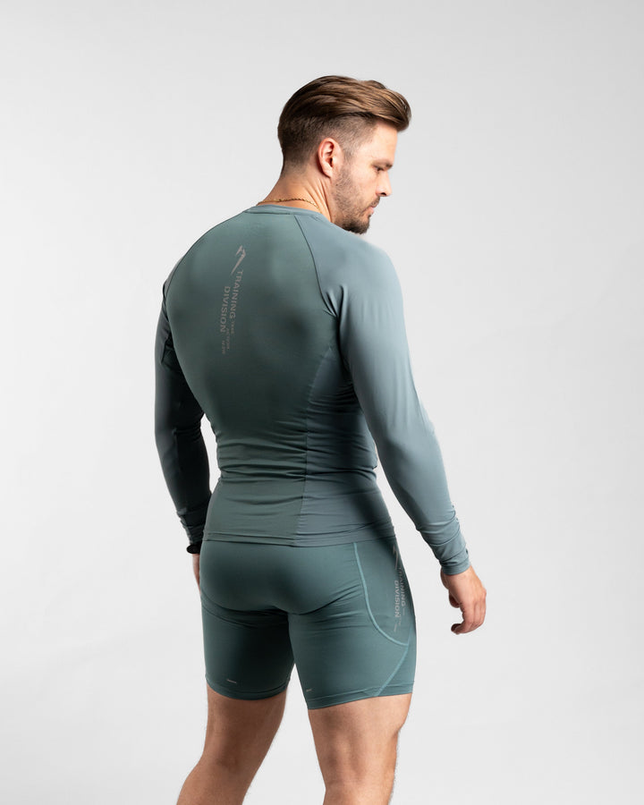 Core Compression Longsleeve (Arctic Mint) - Athletic Aesthetics