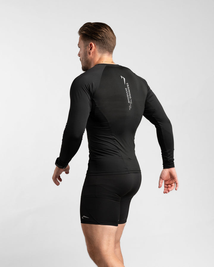 Core Compression Longsleeve (Black) - Athletic Aesthetics