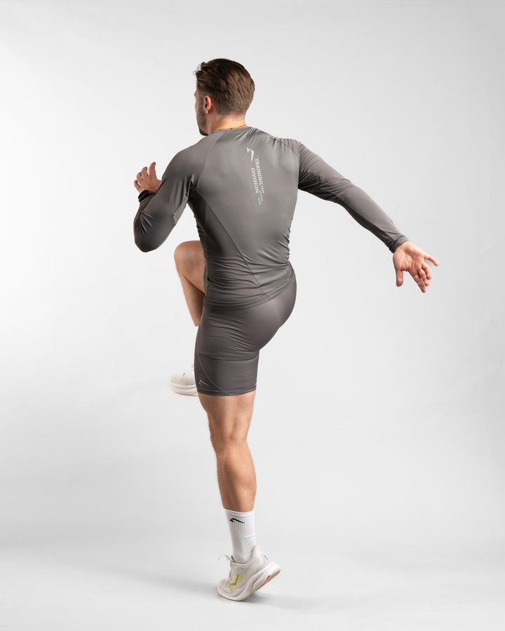 Core Compression Longsleeve (Clay) - Athletic Aesthetics