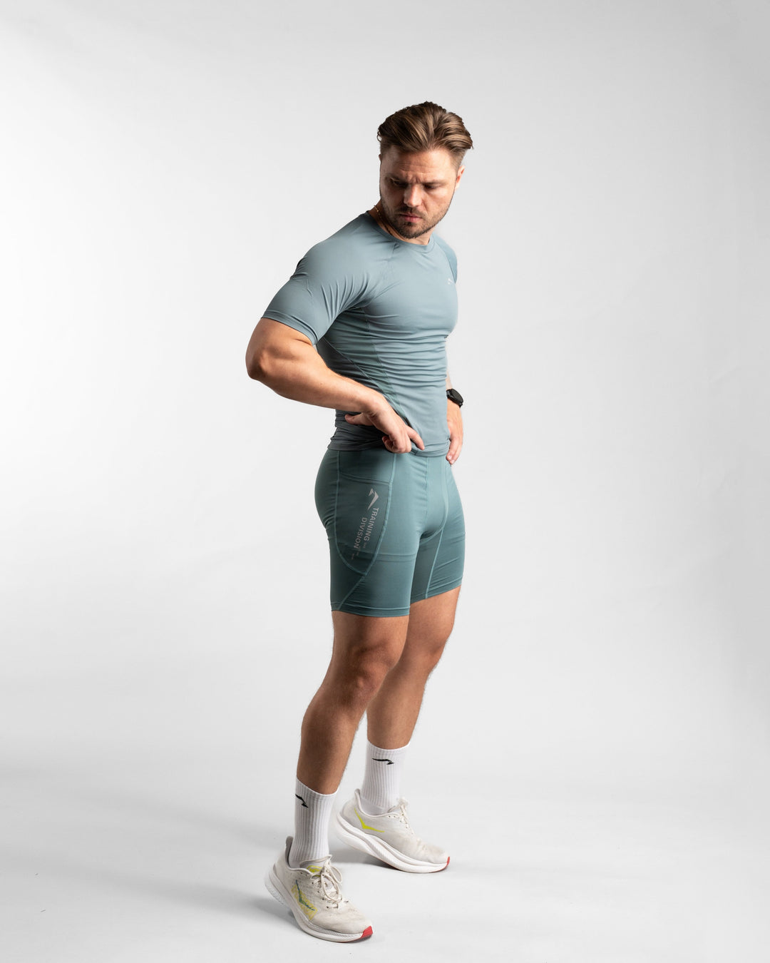 Core Compression Shirt (Arctic Mint) - Athletic Aesthetics