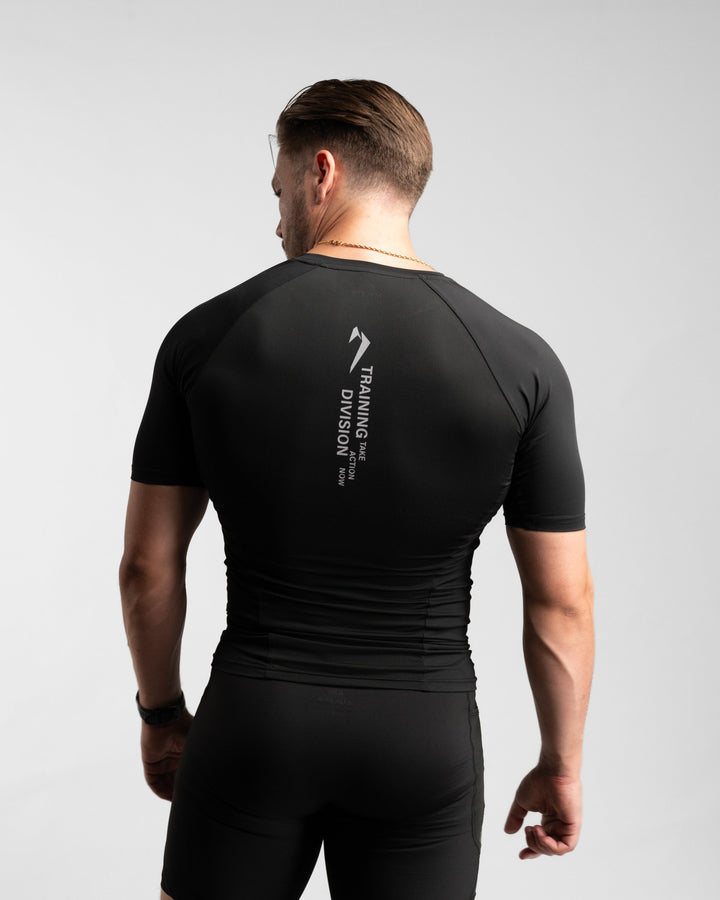 Core Compression Shirt (Black) - Athletic Aesthetics