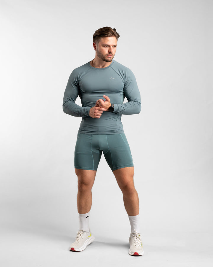 Core Compression Shorts (Arctic Mint) - Athletic Aesthetics