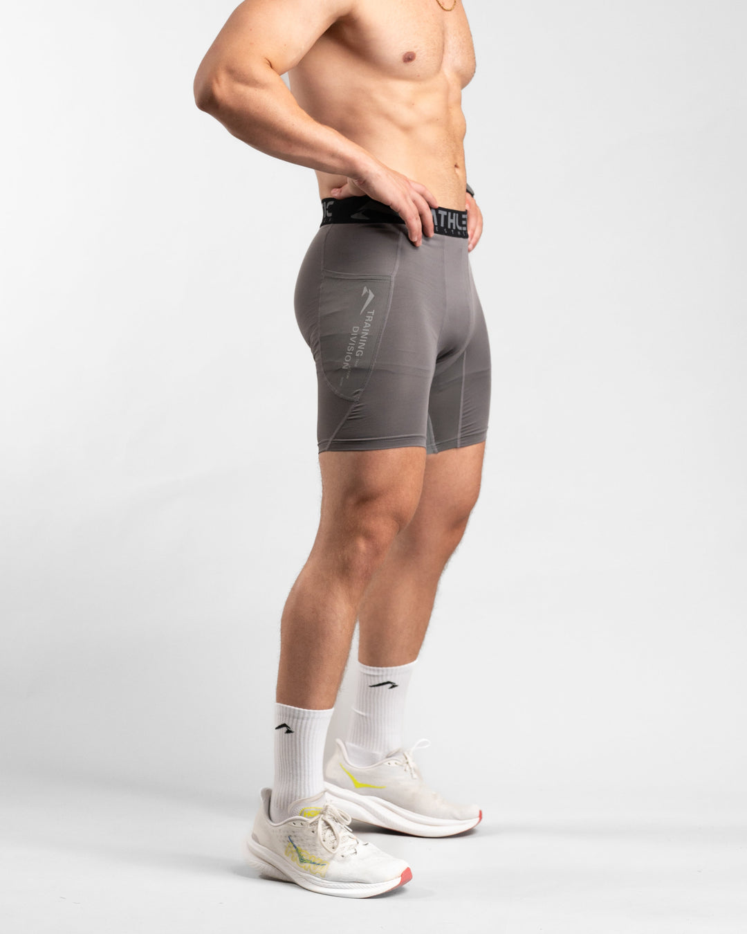 Core Compression Shorts (Clay) - Athletic Aesthetics