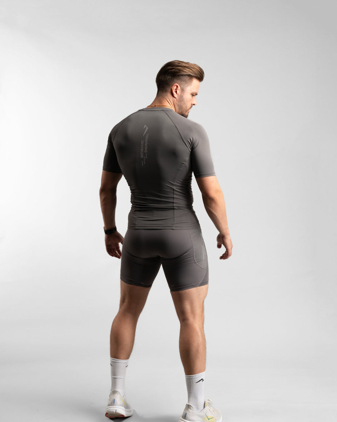 Core Compression Shorts (Clay) - Athletic Aesthetics