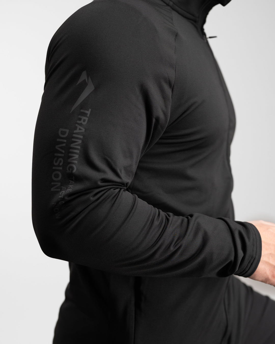 Core Performance Full Zip (Black/Black) - Athletic Aesthetics