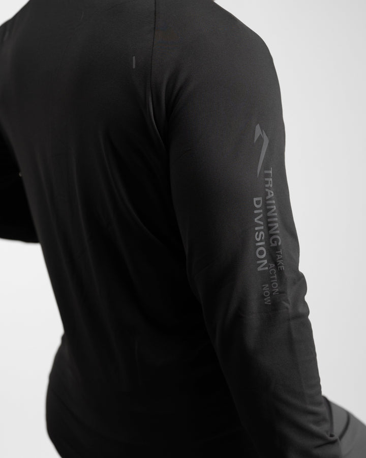 Core Performance Full Zip (Black/Black) - Athletic Aesthetics