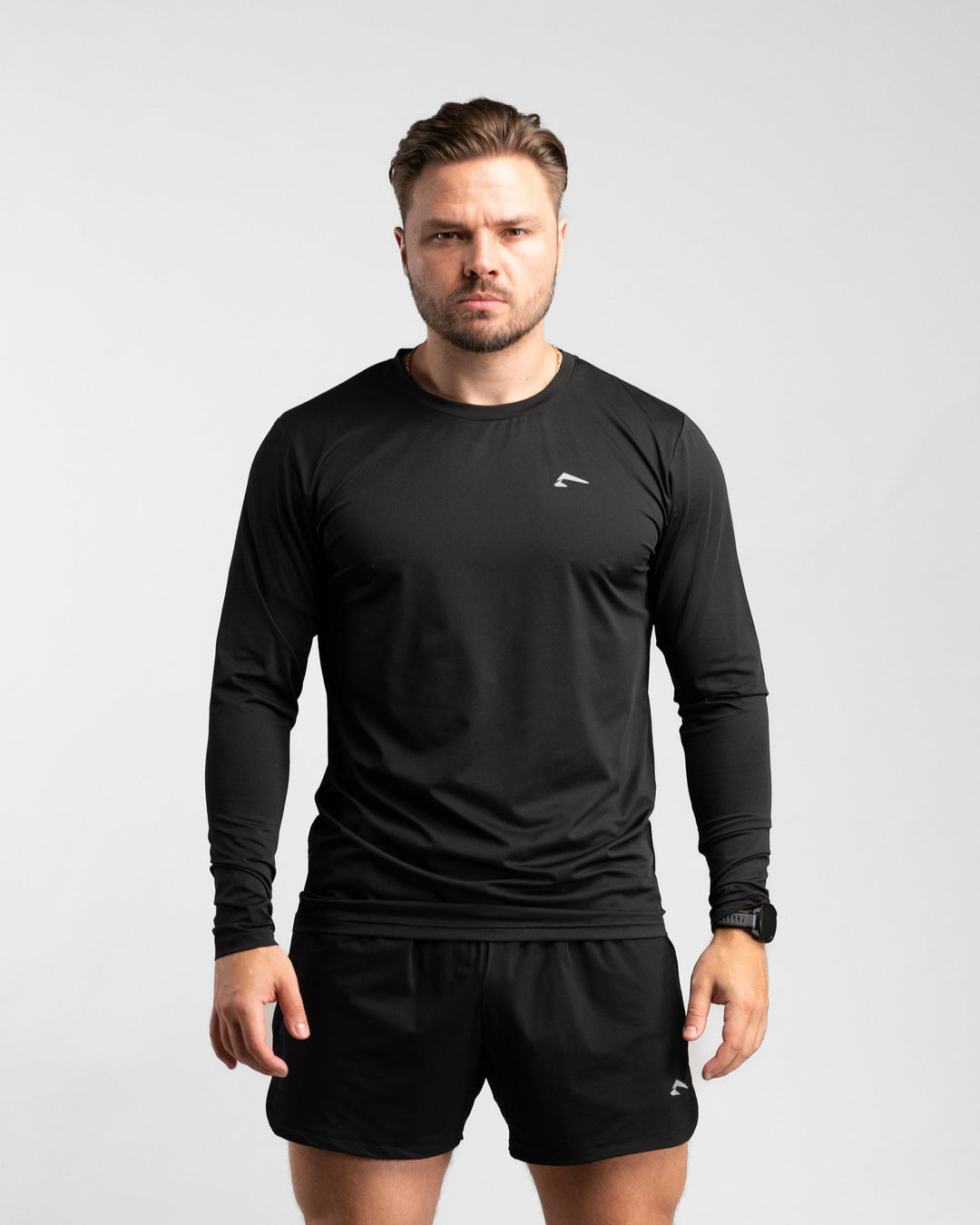 Core Performance Longsleeve (Black) - Athletic Aesthetics