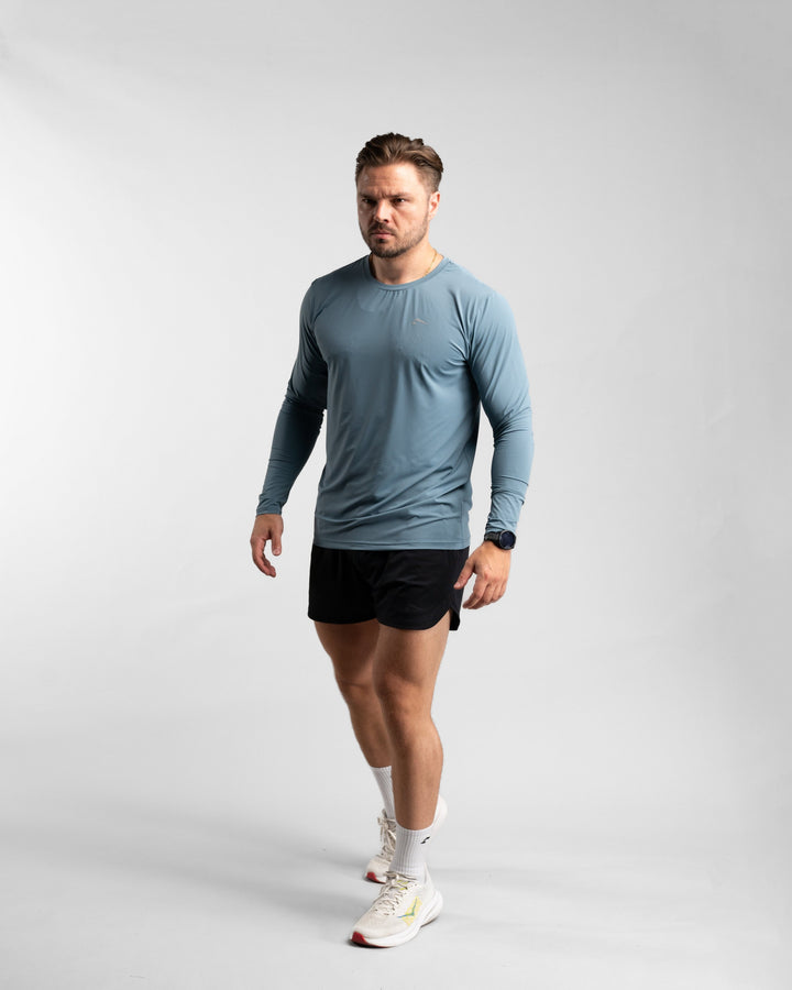 Core Performance Longsleeve (Glacier Blue) - Athletic Aesthetics