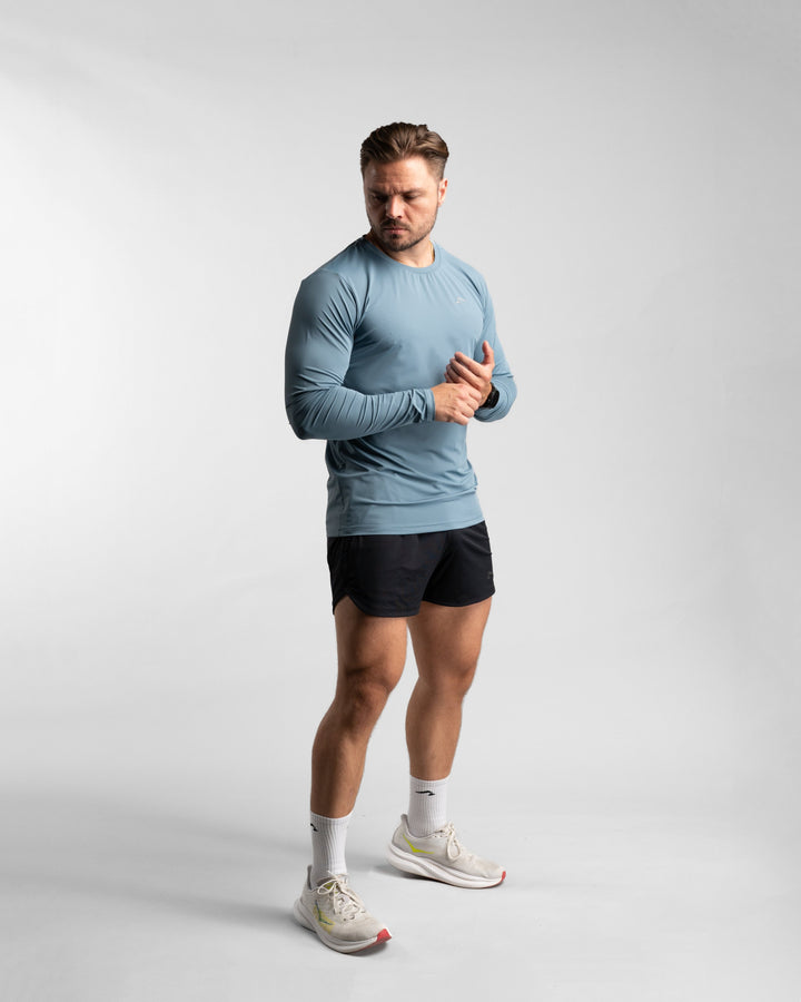 Core Performance Longsleeve (Glacier Blue) - Athletic Aesthetics